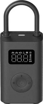 Immagine prodotto di Compressore elettrico portatile Xiaomi 2, nero, compressore d'aria portatile, 123 x 75,5 x 45,8 mm, ciclocross
