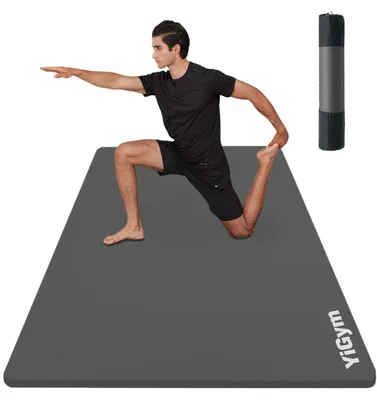 Produktbild von Yogamatte 195x90x1,0 cm, blau, rutschfest, für Heimgebrauch
