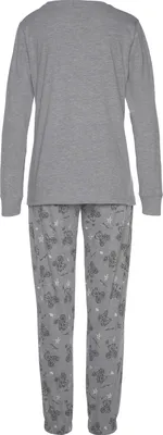 Produktbild von Vivance Dreams Pyjama 2 -teilig hellgrau Größe 36/38