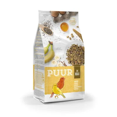 Produktbild von WITTE MOLEN CANARY Puur 750g - Hochwertiges Spezialfutter für Kanarienvögel, ohne künstliche ZusätzeWITTE MOLEN CANARY Puur 750g - Vollwertiges Futter für Kanarienvögel ohne Zusatzstoffe