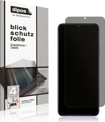 Produktbild von Blickschutzfolie für Wiko 10 matt Schutzfolie Folie Display Schutz dipos