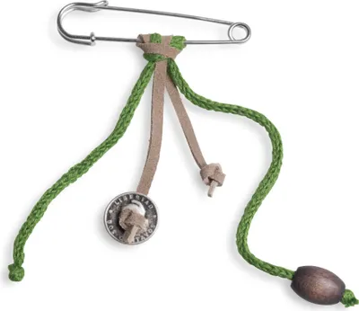 Produktbild von Knit Factory Brosche - Lime