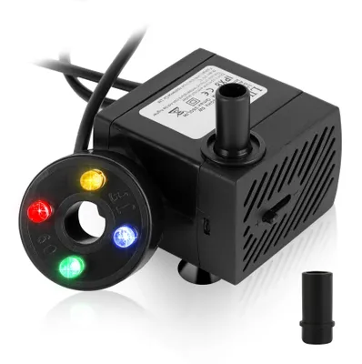 Productafbeelding van Mini-aquariumwaterpomp, 5 W, vijverpomp, dompelpomp voor aquarium, vijver