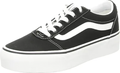 Produktbild von Vans WM Ward Platform Leinenschuh Schwarz