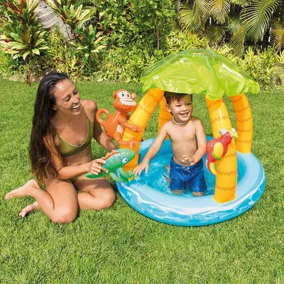 Productafbeelding van Intex Tropical Inflatable Paddling Pool