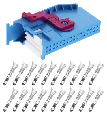 32-Pin Dashboard-Steckverbinder-Set mit Klemmen für VW, Audi, Skoda