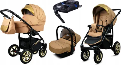 Immagine prodotto di BabyLux® Gold Lux | Set di gattini 4in1 | Sand Pearl | Gattino combinato | Isof