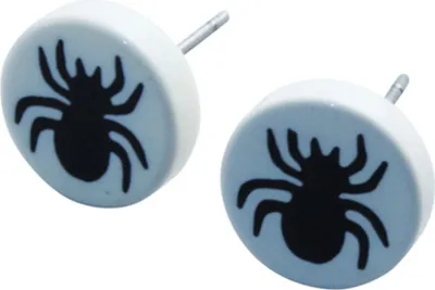 Produktbild von Ohrringe - Spinne - weiß