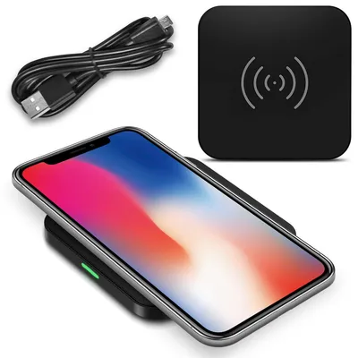 Produktbild von QI Wireless Charger Schnell Ladegerät Apple iPhone X Kabellos Induktives Laden