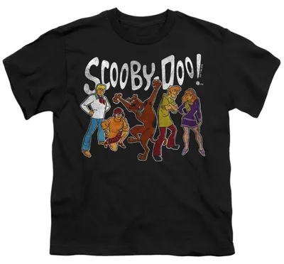 Produktbild von Scooby Doo - T-Shirt für Kinder TV37110 (140-146) (Schwarz)