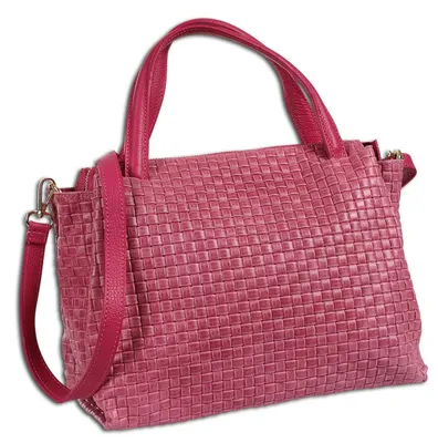 Immagine prodotto di Borsa da donna Toscana, in pelle, color fucsia, modello OTT856HP3