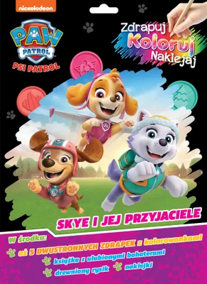 Produktbild von MEDIENSERVICE ZAWADA Paw Patrol Kratzen, Malen, Kleben. Teil 2 - Skye und ihre Freunde. 27590