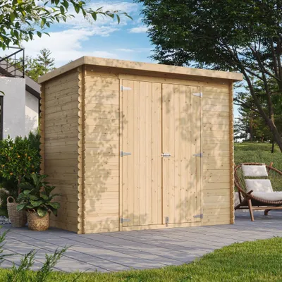 Produktbild von Holz Gartenhaus 2,63 m² – TIMBELA M310C1