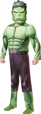 Zdjęcie produktu dla Dziecięcy kostium Hulka Deluxe od Marvela - rozmiar L
