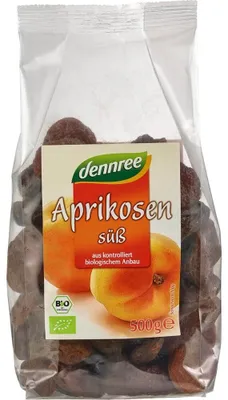 Produktbild von Aprikosen - ganze, süß, getrocknet 500g