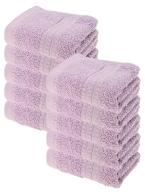 Produktbild von Julie Julsen BIO Gästetuch-Set 10 Stk. 30x50 Lavendel