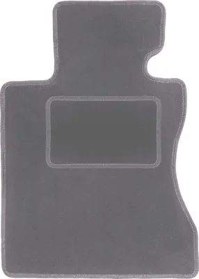 Produktbild von Fahrerfußmatte Velours graphit passend für BMW 5 E61 (2003-2010, Kombi, Touring) – mit Befestigungen – passgenau