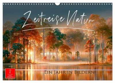 Produktbild von Zeitreise Natur (Wandkalender 2027 DIN A3 quer), CALVENDO Monatskalender