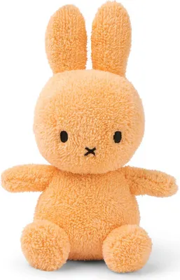 Produktbild von Miffy Sitzender Frottee Weich Orange - 23 cm - 9''