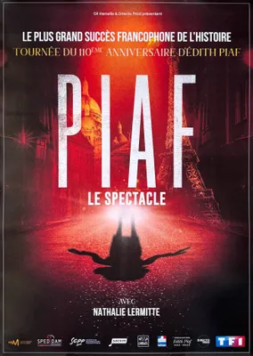 Image de PIAF Le Spectacle - Nathalie LERMITTE - AFFICHE / POSTER - 71x100cm