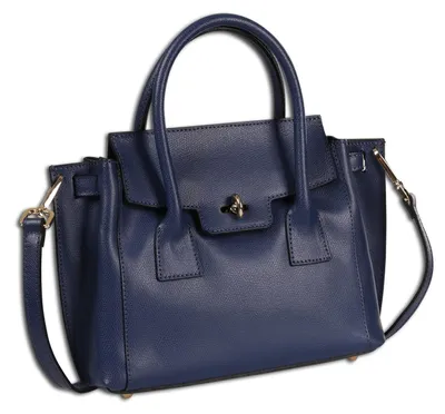 Produktbild von Toscanto jeansblaufarbene Handtasche mittel 30x22cmx8cm OTT848HB4