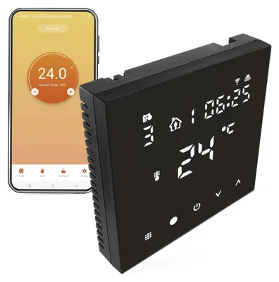 GoSmart Fußbodenheizung-Thermostat P56201BUF mit WiFi, programmierbar, verkabelt