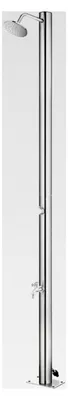 Produktbild von Gartendusche 215 cm aus Edelstahl für Garten, Terrasse und Außenbereich