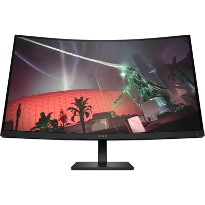 Zdjęcie produktu dla OMEN by HP Monitor dla graczy OMEN by 31,5″ QHD 165 Hz zakrzywiony – OMEN 32c, 80 cm (31.5"), 2560 x 1440 px, Quad HD, LCD, 1 ms, Czarny