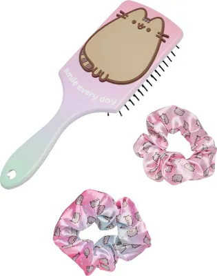Produktbild von Pusheen - Haarbürste "Smile Every Day" Set NS8672 (Einheitsgröße) (Violett/Pink/Braun)