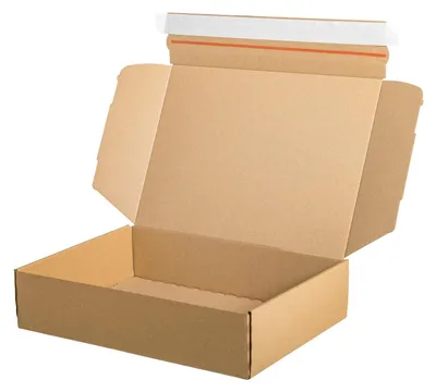 Produktbild von 20x Versandkarton DHL-Kleinpaket 350x250x80mm (Außenmaß) Selbstklebeverschluss & Aufreißfaden