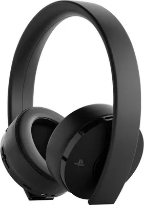 Produktbild von Sony PS4 Headset Gold Edition 7.1, VR optimiert, Farbe: Schwarz