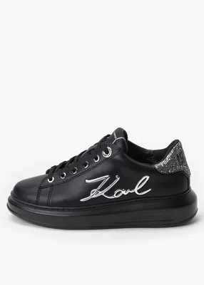 Zdjęcie produktu dla Trampki damskie KARL LAGERFELD KAPRI Signia Lace Lthr 39