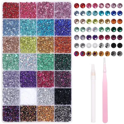 Immagine prodotto di Set di decorazioni in strass da 32.000 pezzi per progetti fai-da-te