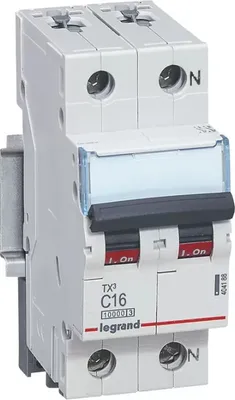 Produktbild von Legrand TX3, Miniatur-Leistungsschalter, Typ C, IP20, 240 - 415 V