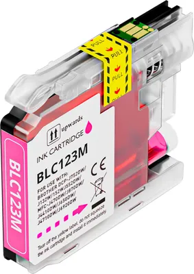 Produktbild von Boxstuff Tinte passend für Brother LC123 - Magenta