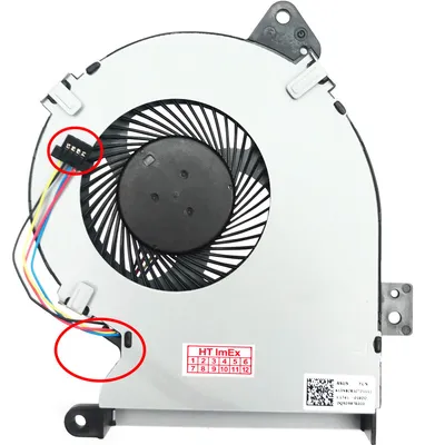 Produktbild von CPU version - Lüfter Kühler 4-Pin stecker FAN cooler für ASUS VivoBook F541