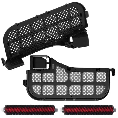 2 Wasserfilter + 2 Bürsten für Roborock S8 Pro Ultra