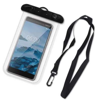 Produktbild von Wasserdichte Handy Tasche Nokia Serie Schutz Hülle Wasserfest Cover Strand CaseFarben:Transparent;Smartphone:Nokia 7 Plus