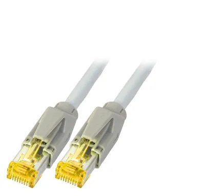 Produktbild von EFB Elektronik K8580GR.0,50, 0,5 m, Cat6a, S/FTP (S-STP), RJ-45, RJ-45, Grau