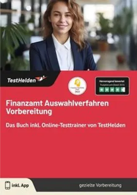 Immagine prodotto di Finanzamt Auswahlverfahren Vorbereitung: Das Buch inkl. Online-Testtrainer von TestHelden