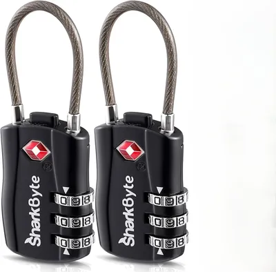 Obrázok produktu pre Zámky na batožinu schválené organizáciou TSA s 3-číselným zabezpečením