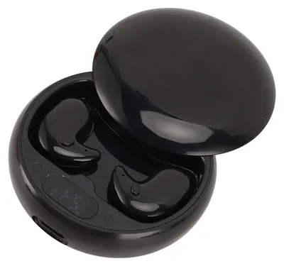 Productafbeelding van Oordopjes voor vertalers - Draadloze Bluetooth - Real-time vertaling - Zwart - Ondersteuning voor 144 talen - Perfect voor reizen - Compact...