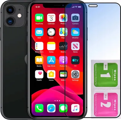 Zdjęcie produktu dla SZKŁO HARTOWANE 9D do IPHONE 11 / XR NA CAŁY EKRAN