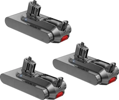 Immagine prodotto di Batteria, 6000/8000 mAh, ricaricabile, confezione da 3 da 6000 mAh