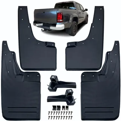 Für VW Amarok I 2010-2022 Schmutzfänger Spritzlappen Set VORNE + HINTEN in der Farbe von Carparts-Online GmbH