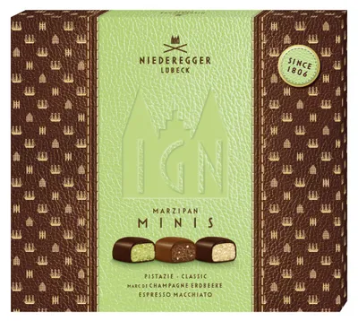 Produktbild Niederegger Marzipan Minis Signature 4 fach sortierte Pralinen 112g