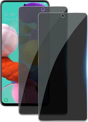 Obrázok produktu pre Súkromný displej Samsung Galaxy A51/A52/A53 Anti-Spy sklenená fólia s tvrdosťou 9H