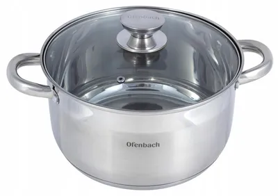 Produktbild von Topf mit Deckel, 5,0 l, für Induktion und Gas, OFENBACH