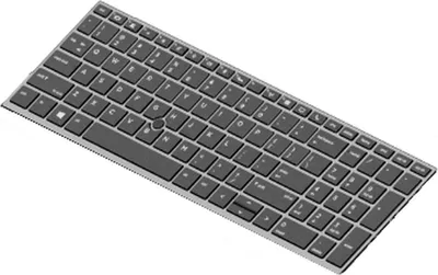 Imagen del producto de HP L14366-041, Teclado, Alemán, Retroiluminación del teclado, HP, EliteBook 850 G5