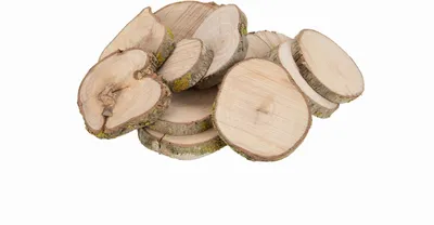 Produktbild von Holunder Holzscheiben Ø ca. 2-8cm verpackt mit 400g